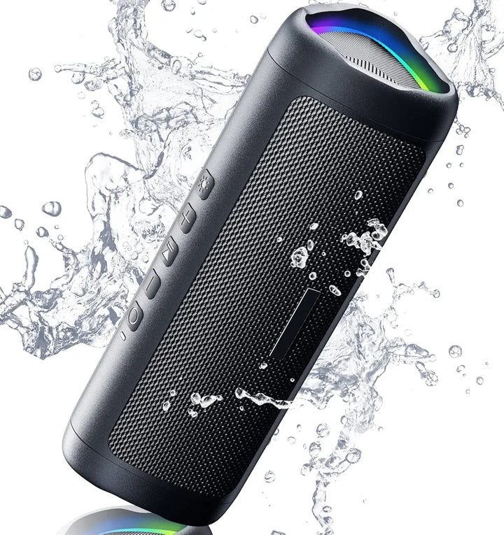 Bluetooth Speaker with HD Sound, Portable Wireless, IPX5 Waterproof, Up to 20H Playtime, TWS Pairing, BT5.3, for Home/Party/Outdoor/Beach, Electronic Gadgets, Birthday Gift 