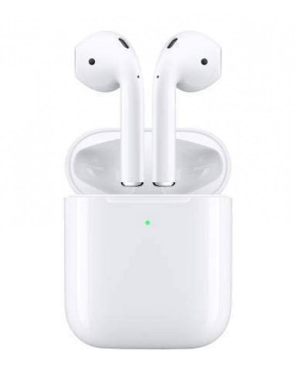 Airpods 2 with Wireless Charging Case Active Noise Cancellation Bluetooth Headset (White, True Wireless)